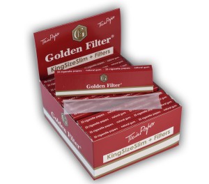 Rolling papers with filters PREMIUM King Size  display