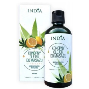 Citrus massage hemp oil India Cosmetics