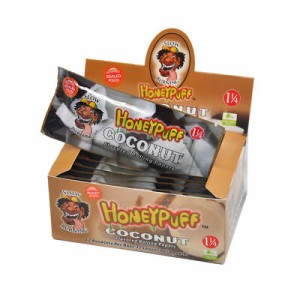 Honeypuff Rolling papers of COCONUT flavored