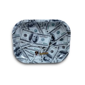 Metal tray for twisting joint/ cigarette Dollar