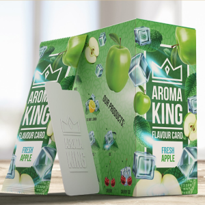 Flavoring insert/card for cigarettes  Aroma King Fresh Apple
