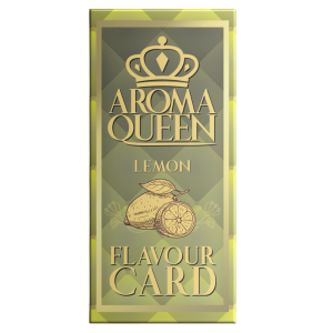 Flavoring insert/card Aroma Queen Lemon
