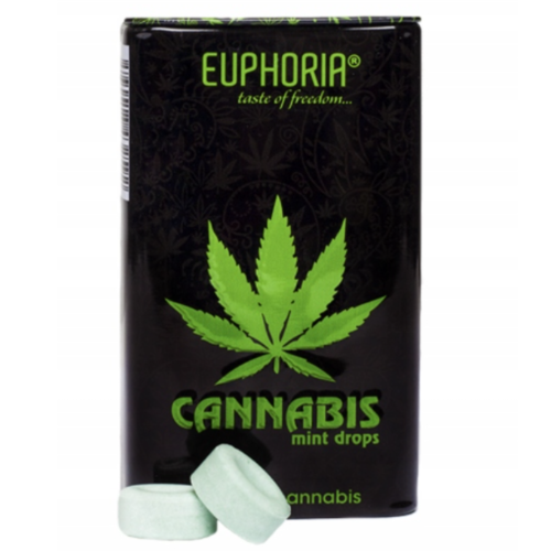 Drażetki o smaku konopi z miętą Cannabis 25g.png