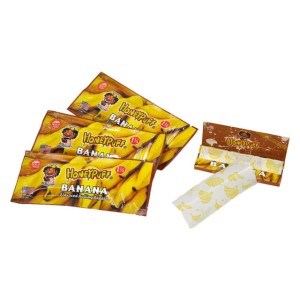 Honeypuff Rolling papers of BANANA flavored
