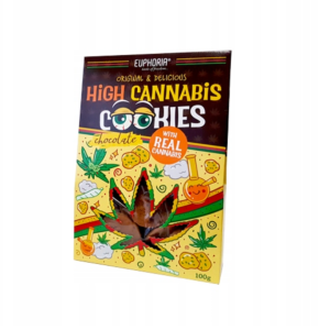 Hemp cookie with chocolate High Cannabis  100 g