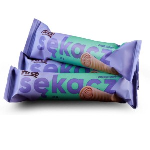 Wafer roll filled with peanuts cream (89%)  28g